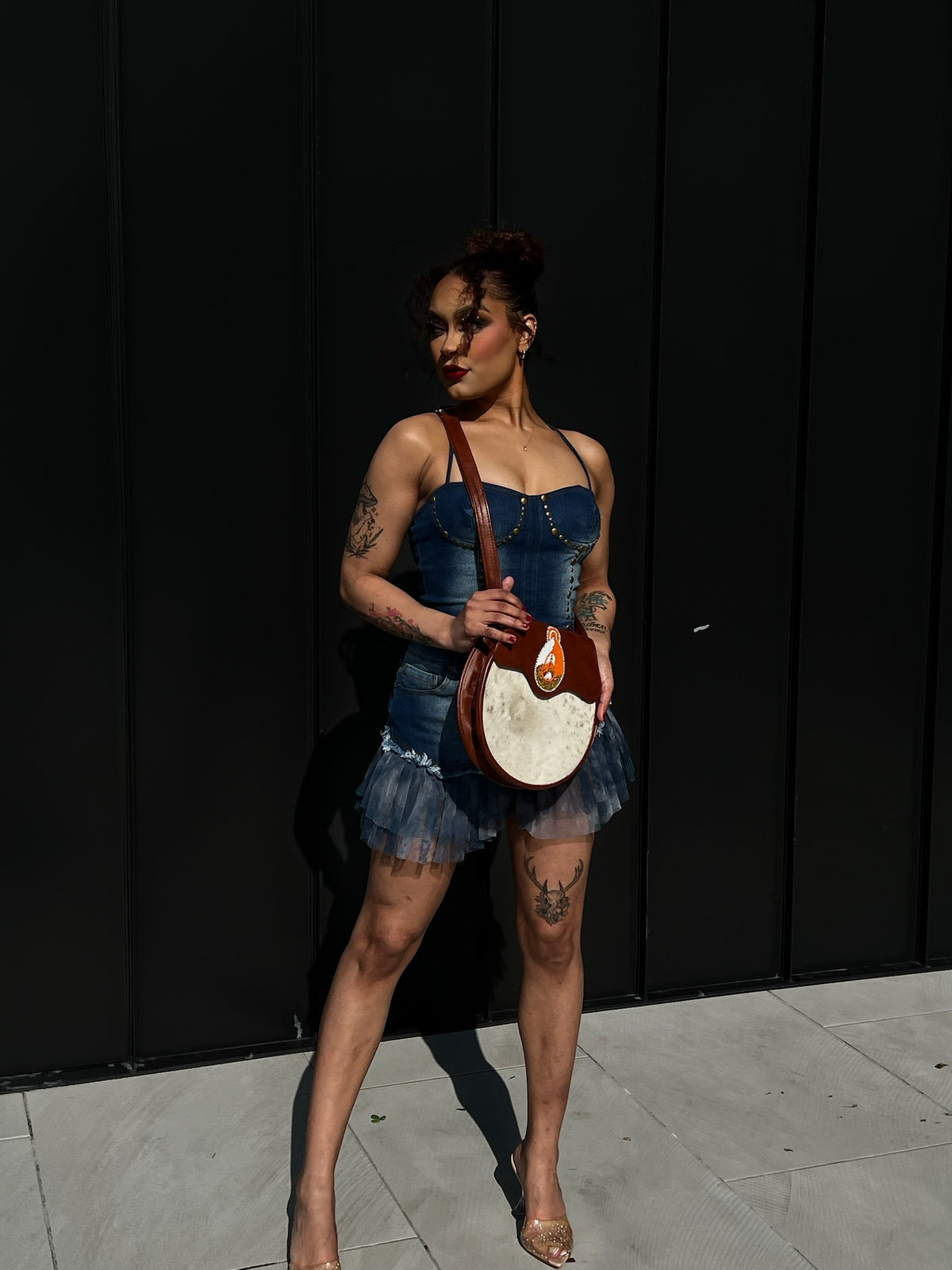 African Statement Crossbody Bags